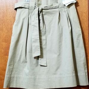 Tan skirt with belt. a.n.deawy brand from Target